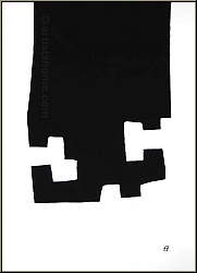 Eduardo Chillida: Original Serigraph Silkscreen Print, Maeght 1982