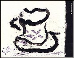 Georges Braque Little Cup original(!) lithograph Mourlot 1962