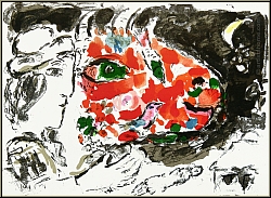 Marc Chagall: 'After The Winter' (Aprs l'hiver) 1972, Original Lithograph, Spring - Limited Edition Prints