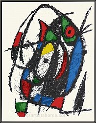 Joan Miro: Grasshopper, 1975, Limited Edition Print, Lithograph IV