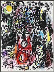 Marc Chagall: The Tree of Jesse, L'arbre de Jess, Christmas 1960 Original Lithograph | Limited Edition Prints