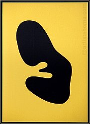 Jean Arp: Original limited edition woodcut [Arntz no. 247] on yellow wove paper, one of 1000 copies