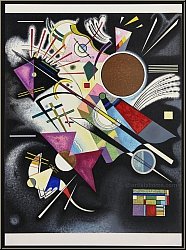 Wassily Kandinsky: Black accompaniment 'Accompagnement noir' 1960 - Lithographs | Graphic Works | Prints