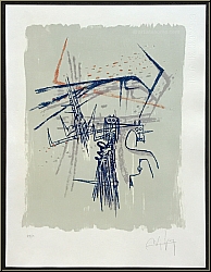 Wifredo Lam: Original Lithograph 'Les affinits ambigues' Ambiguous Affinities, 1963, signed - Images Prints