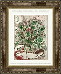 Marc Chagall: Paradise, Tree of Knowledge, Original Lithograph Bible