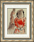 Marc Chagall: Tamar, Daughter-in-Law of Judah, Original Lithograph Verve Bible 1960 | Graphic work | Prints