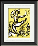 Marc Chagall: 'The Circus' Le Cirque, 1960, Original Lithograph, Clowns and Donkey - Prints | Graphic work