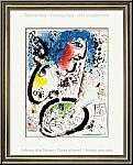 Marc Chagall: Self-portrait, 1960, Original Lithograph, Mourlot