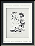 Pablo Picasso: Le seigneur et la dame 1972, Original Lithograph for Souvenirs et portraits d'artistes, Mourlot