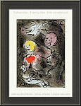 Marc Chagall: Daniel with the Lions, 1956, Original Lithograph for The Bible - Genuine Prints | Graphic Works