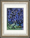 Marc Chagall: The Candlestick (Le chandelier) 1962, Original Lithograph for Jerusalem Windows | Genuine Prints