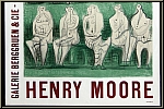 Henry Moore: Berggruen & Cie, 1957, Seated Figures, Original Lithograph Mourlot, Vintage exhibition posters