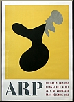 Jean Arp: 'Collages' Berggruen & Cie. 1955, Original Poster Mourlot