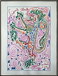 Jean Cocteau: Lions Club, 1958, Original Lithograph on Arches, Mourlot