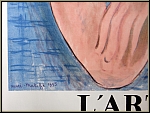 Henri Matisse: Vintage Poster 'Le Rve' L'art indpendant 1937, Petit Palais - Mourlot Posters | Lithographs