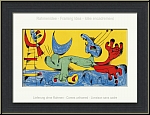 Joan Miro: Original Lithograph 1956, Playing Dog - Genuine Prints | Mourlot Lithographs | Early Works