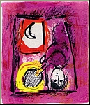 Marc Chagall: Original Color Lithograph 