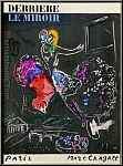 Marc Chagall: Night in Paris, Derriere le miroir 66-67-68 Lithograph