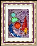 Marc Chagall: St-Germain-des-Prs, Paris 1954, Original Lithograph - Original Mourlot Lithographs | Prints