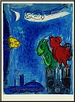 Marc Chagall: The Monsters of Notre Dame, 1954, Original Lithograph