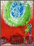 Marc Chagall: The Opera, Paris 1954 Original Lithograph Mourlot Maeght