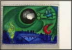 Marc Chagall: Quai de Bercy, Paris 1954, Original Lithograph Derriere le miroir - Mourlot Genuine Prints