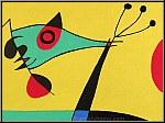 Joan Miro: Peacock Feathers, 1956, Original Lithograph (Mourlot)