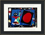 Joan Miro: Femme au miroir, 1956, Original Lithograph, Mourlot