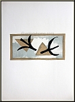 Georges Braque: Lithograph 'Les Martinets' Common Swifts, 1959, Two Birds - Images | Rare Prints | Lithographs