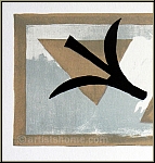 Georges Braque: Lithograph 'Les Martinets' Common Swifts 1959, 2 Birds - Images | Graphic work | Print Details