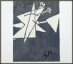 Georges Braque: Lithograph Ciel gris II, 1959, Limited Edition Print