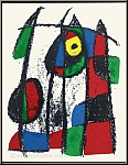 Joan Miro: Curious Little Kitten, 1975, Original Lithograph VII