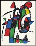 Joan Miro: Melancholic Donkey, 1975, Limited Edition Lithograph II