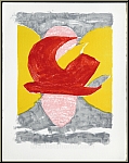 Georges Braque: Red Bird, Descente aux enfers 1961 Original Lithograph