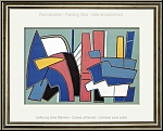 Alberto Magnelli: Original Lithograph 'Geometric abstraction' 1967 - Graphic Works | Limited Edition Prints