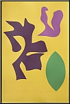 Jean Arp: Original Woodcut in colors for 