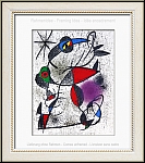 Joan Miro: Original Mourlot Lithograph Jaillie du calcaire on Arches