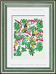 Charles Lapicque: Original Lithograph Birdsong 'Le chant des oiseaux' 1972 - Genuine Prints | Lithographs