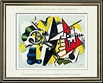 Fernand Leger: Still Life with Keys 'Nature morte aux clefs' 1955 - Mourlot Lithographs | Original Prints