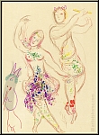 Marc Chagall: The Ballet, Daphnis and Chloe, 1969, Original Lithograph