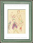 Marc Chagall: The Ballet, Daphnis and Chloe, 1969, original lithograph featuring a dancing scene | Prints