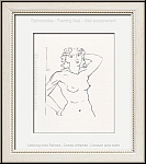 Andr Derain: Original Lithograph Female nude 'Buste de femme' 1950 / 1972, Mourlot - Graphic works | Prints