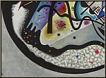 Wassily Kandinsky: 'In The Black Circle' Dans le cercle noir, 1960, Lithograph Mourlot - Images, Signature