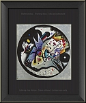 Wassily Kandinsky: 'In The Black Circle' Dans le cercle noir, 1960, Lithograph Mourlot - Images, Rare Prints