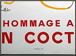 Jean Cocteau: Ville de Nantes, Muse des Beaux-Arts 1964, Hommage  Jean Cocteau, Mourlot, Exhibition Poster