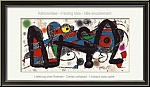 Joan Miro: 'Portugal' 1974, Original Lithograph for 'Miro As Sculptor', Miro Escultor - Graphic work | Prints