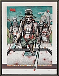 Wolfgang Petrick: Tourists 1971, signed Lithograph, Divers on Vacation