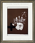 Antoni Tpies: Original Lithograph for Erker-Treffen 1974, signed and numbered - image: idea for framing